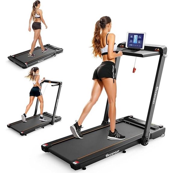 3-in-1 Under Desk Treadmill with Remote