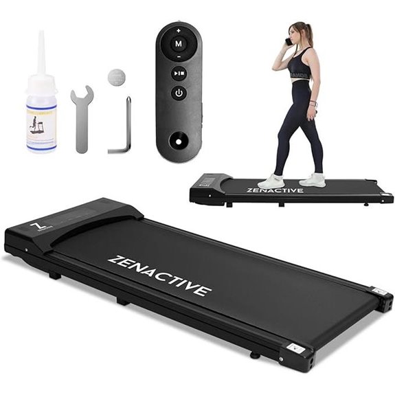 ZENACTIVE Under Desk Treadmill with Wheels