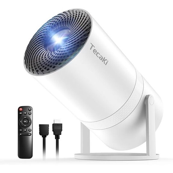 Mini Portable WiFi & Bluetooth Projector with HDMI