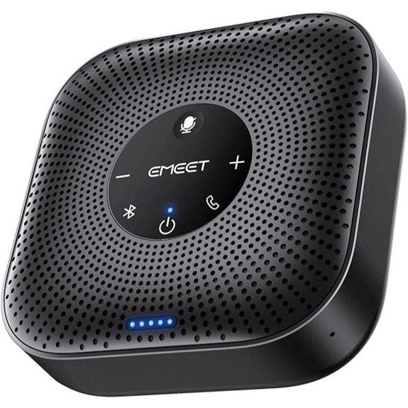 EMEET Conference Speakerphone with 4 Mics and Bluetooth