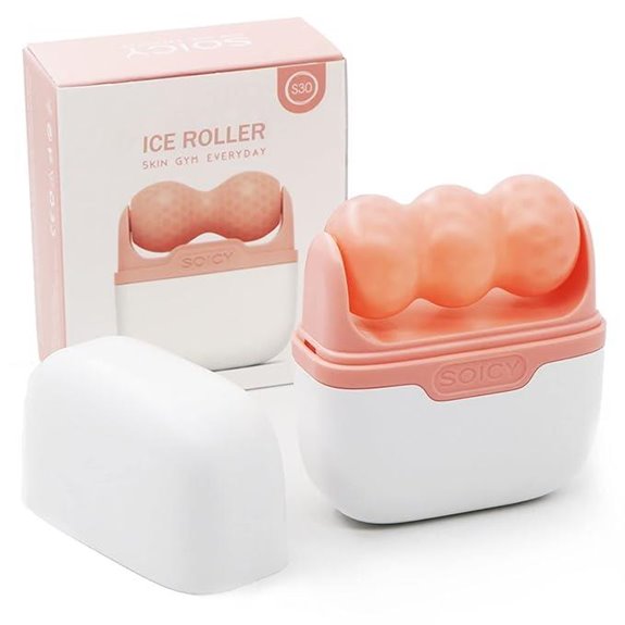 Ice Face & Eye Roller with Travel Case