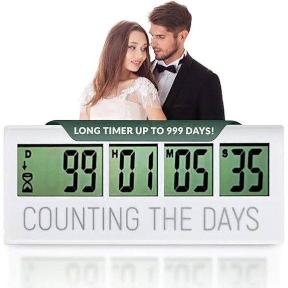 Counting the Days Countdown Clock with LCD Timer