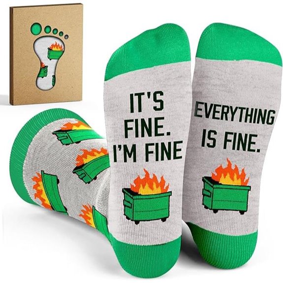 VICRAZY Coworker Gift Socks for Men & Women