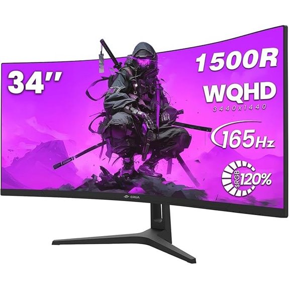 curved ultrawide gaming monitor