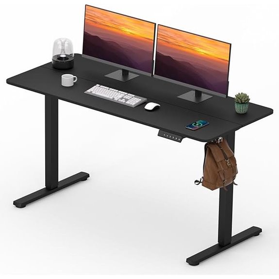 Adjustable Electric Standing Desk with Memory Presets