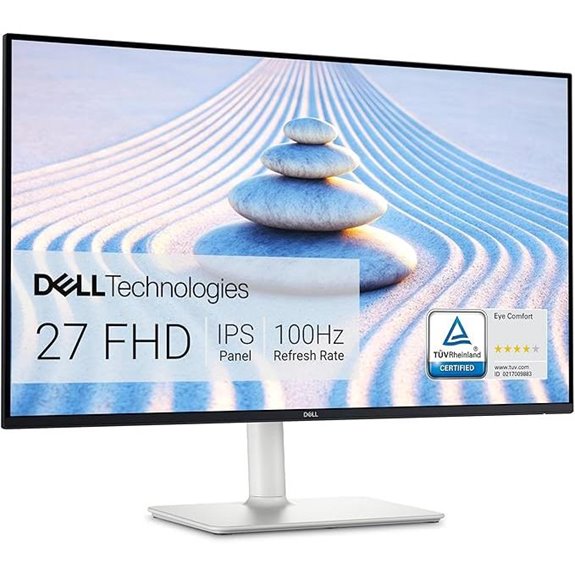 Dell 27 FHD Monitor with Speakers and Adjustments