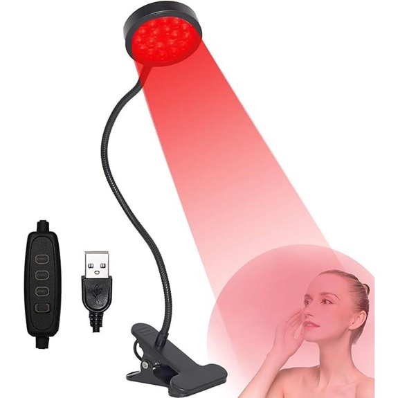 Red Light Therapy Device with 18 LEDs