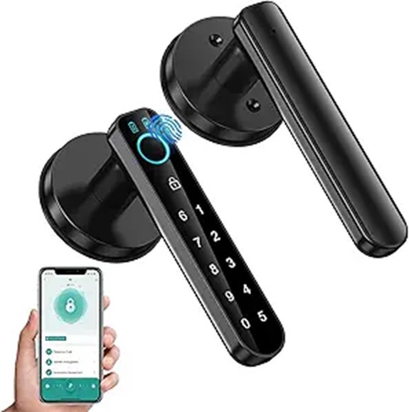 Smart Biometric Fingerprint Door Lock with Passcode