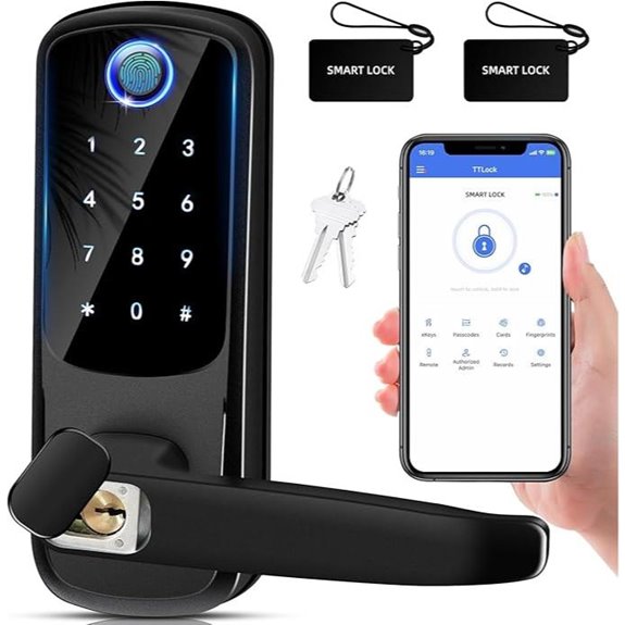 Smart Digital Door Lock with Keypad and Fingerprint