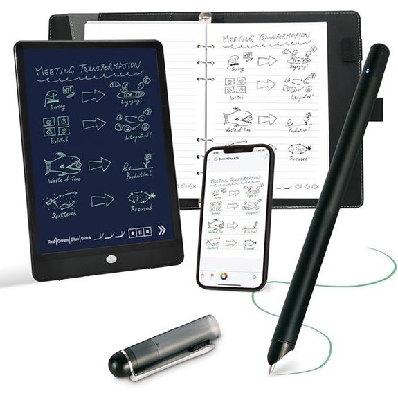 Smart Digital Notebook with Pen for Notes and Sharing