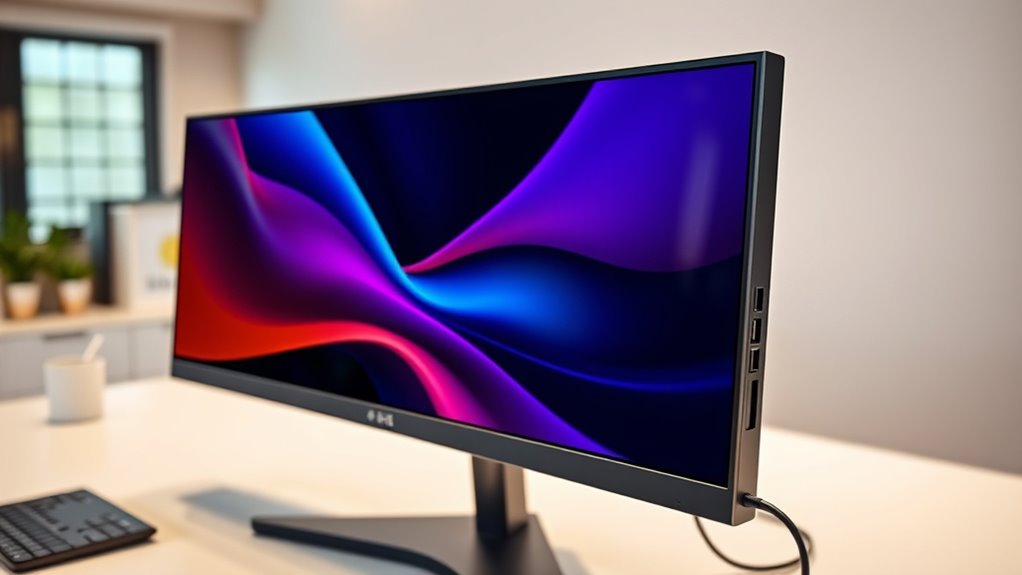 display quality and connectivity