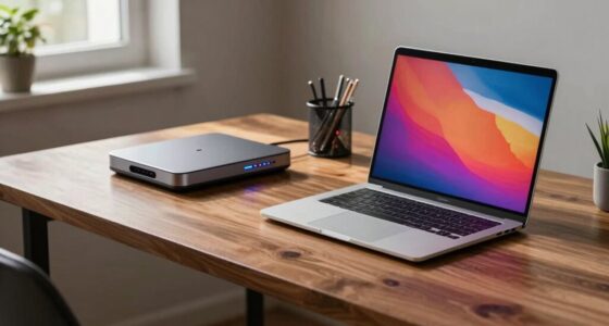 docked or open laptop