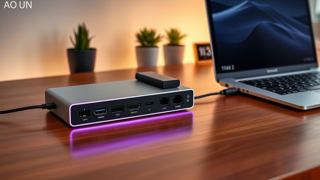 docking station connection options