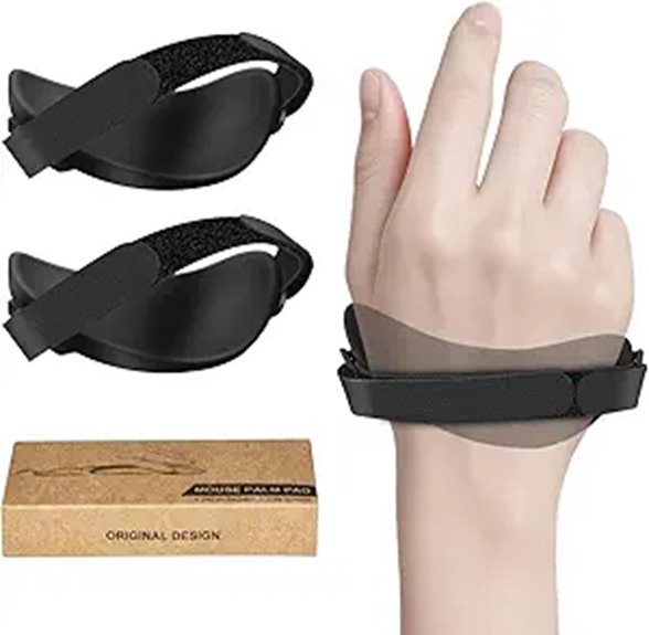 JIKIOU Ergonomic Gaming Wrist Rest 2-Pack