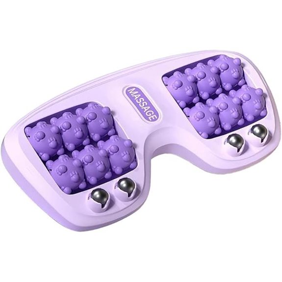 Dual Foot Massage Roller for Plantar Fasciitis