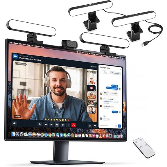 YAyusi Dual-Lamp Video Conference Lighting