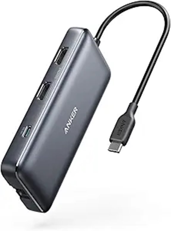 Anker Dual Monitor USB-C Hub with Ethernet and Power