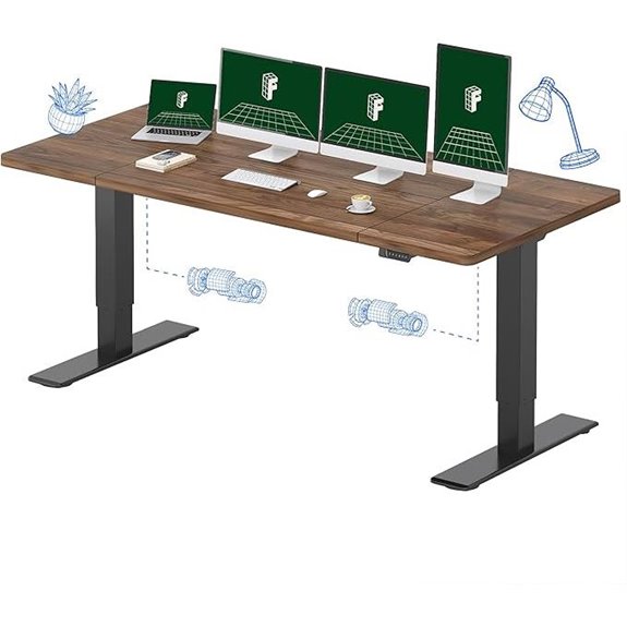 FLEXISPOT 79x32 Dual Motor Electric Standing Desk