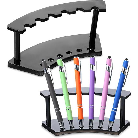 JIEYAO 2-Pack Pen & Brush Display Stand