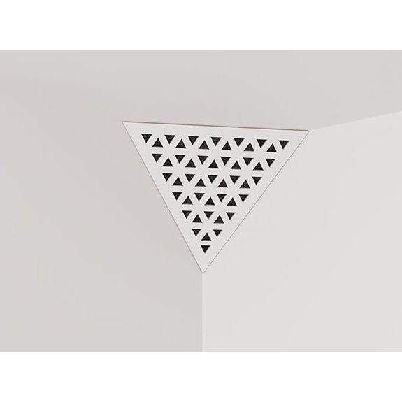 Two Pack Triangle Acoustic Bass Traps with Laminated Plate