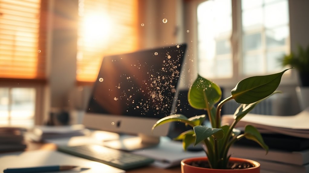 dust causes focus disruptions