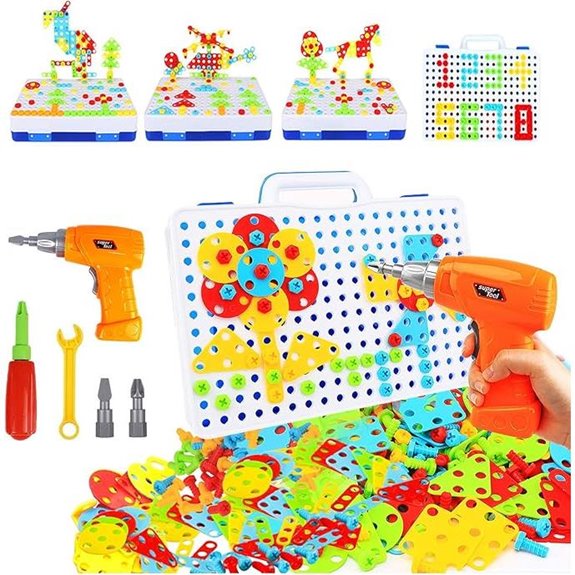 HAPTIME STEM Construction Toys for Kids 3-8