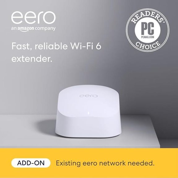 eero 6 Mesh Wi-Fi Extender for 1500 sq. ft