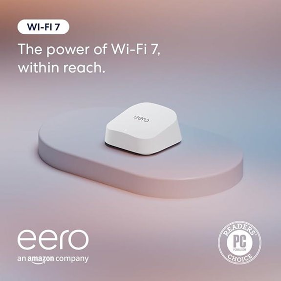 Amazon eero 7 Mesh Wi-Fi 7 Router 1-Pack