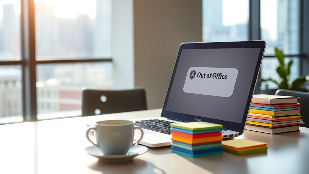 effective out of office email management