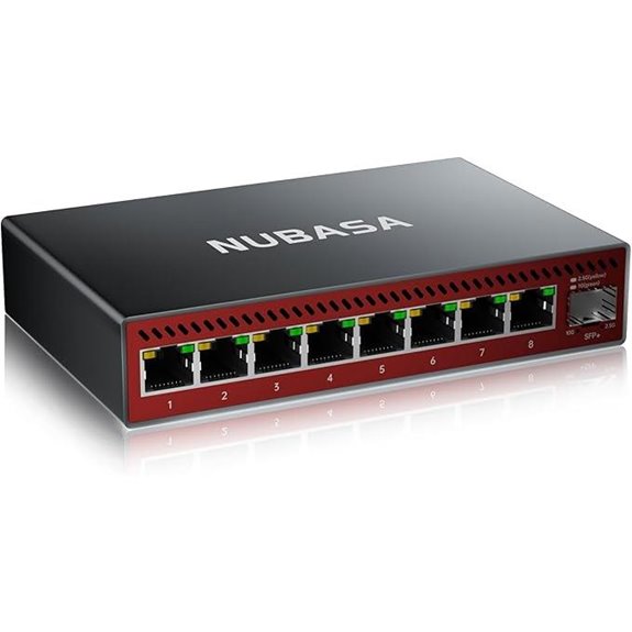 8-Port 2.5Gb Switch with 10Gb SFP