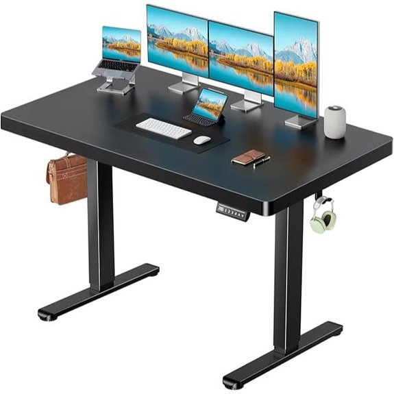 Marsail Electric Standing Desk with Cable Management