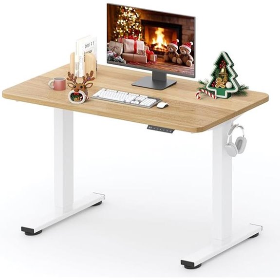SANODESK Height Adjustable Electric Sit-Stand Desk