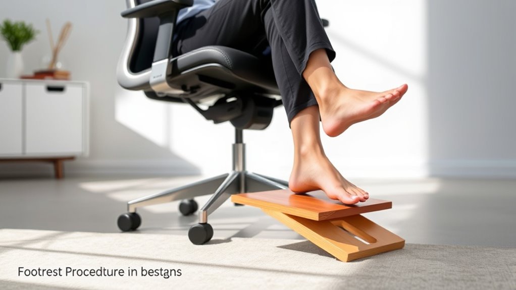 elevate feet observe comfort