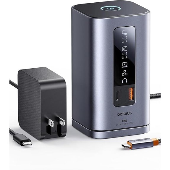 Baseus 11-in-1 Laptop Docking Station with Charger
