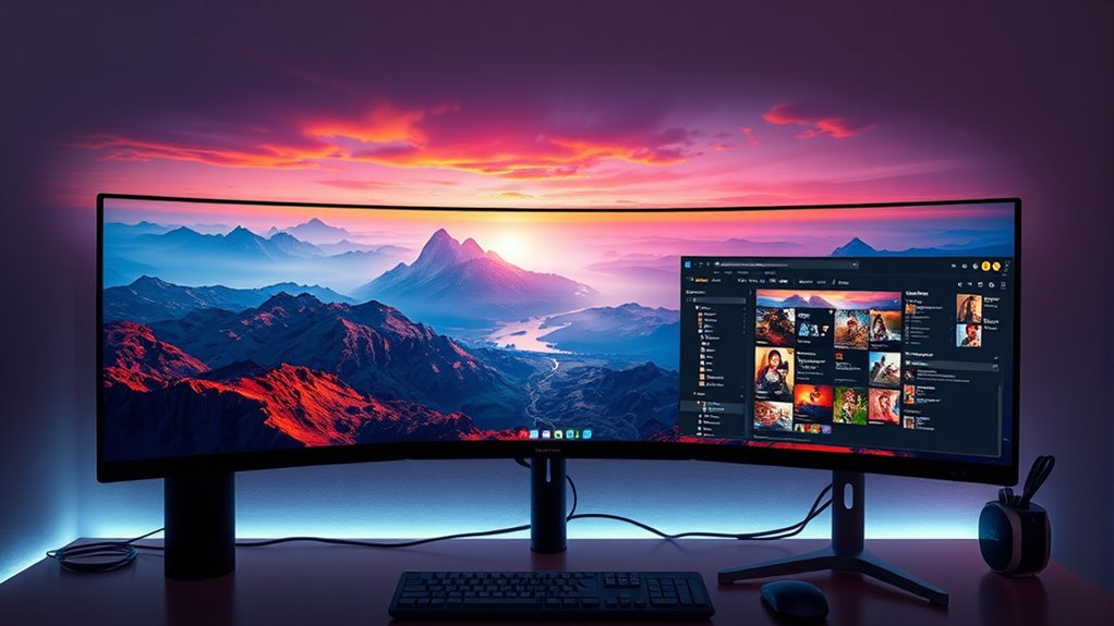 enhanced visuals and multitasking