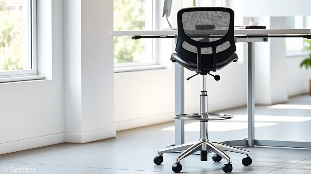 ergonomic adjustable stable comfortable