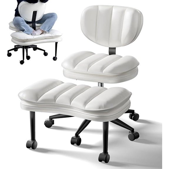 ergonomic chair with wheels