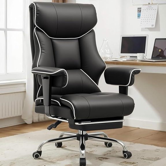 COMHOMA High-Back Office Gaming Chair with Lumbar Support