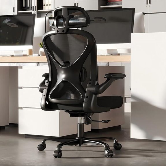 ZZH Ergonomic Mesh Office Chair with Lumbar Support