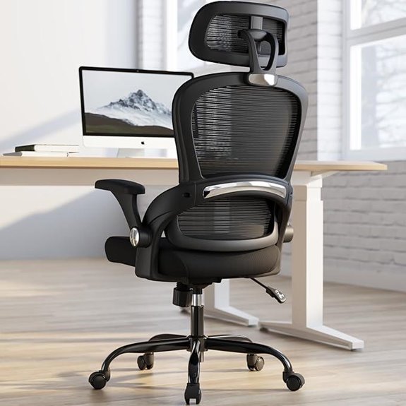 TRALT Ergonomic Office Chair with Headrest