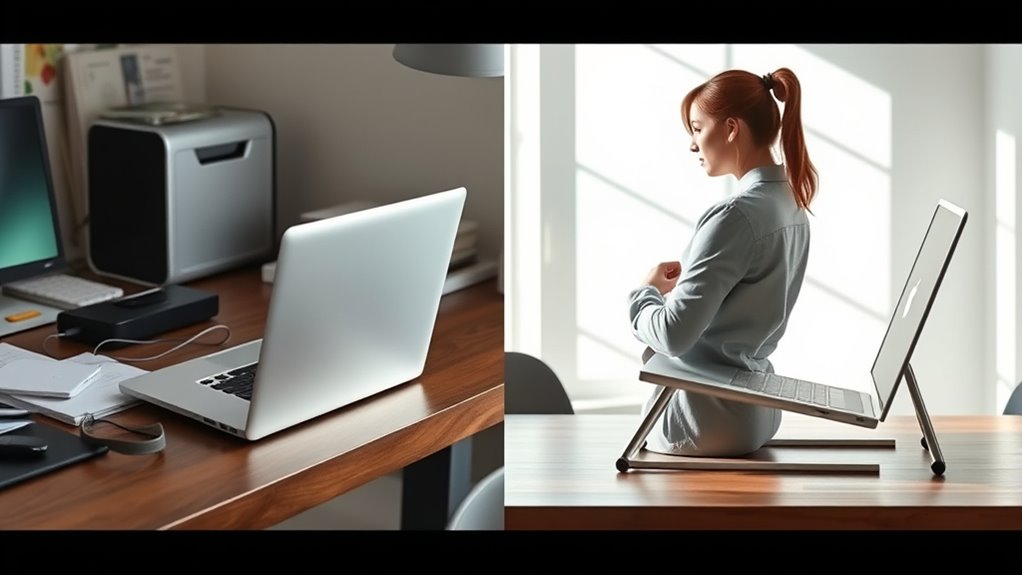 ergonomic posture and eye care