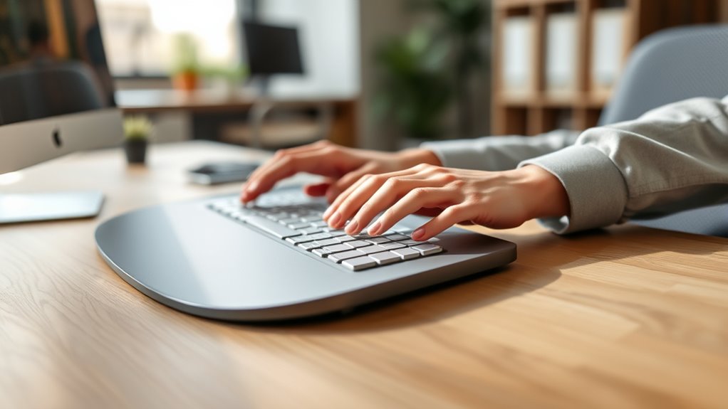 ergonomic setup prevents injuries