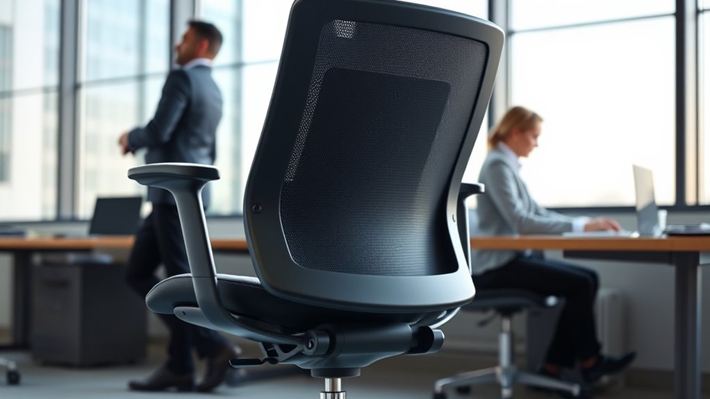 ergonomic support and adjustability