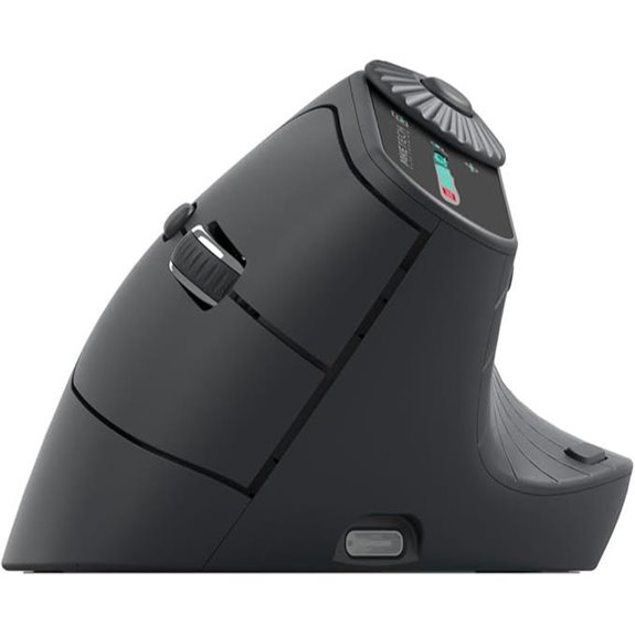 Vertical Wireless Ergonomic Mouse with Adjustable DPI