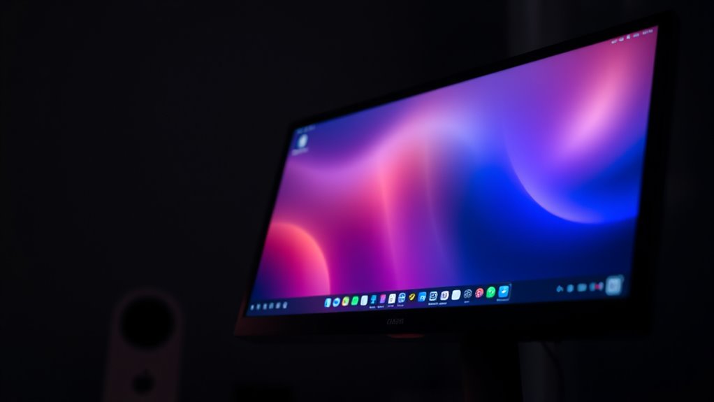 eye friendly monitor features