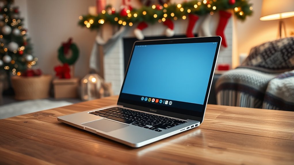 festive clutter free holiday backgrounds