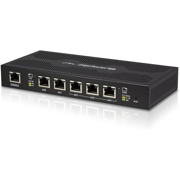 Ubiquity EdgeRouter PoE (ERPoe-5) 5-Port Router with Power Over Ethernet