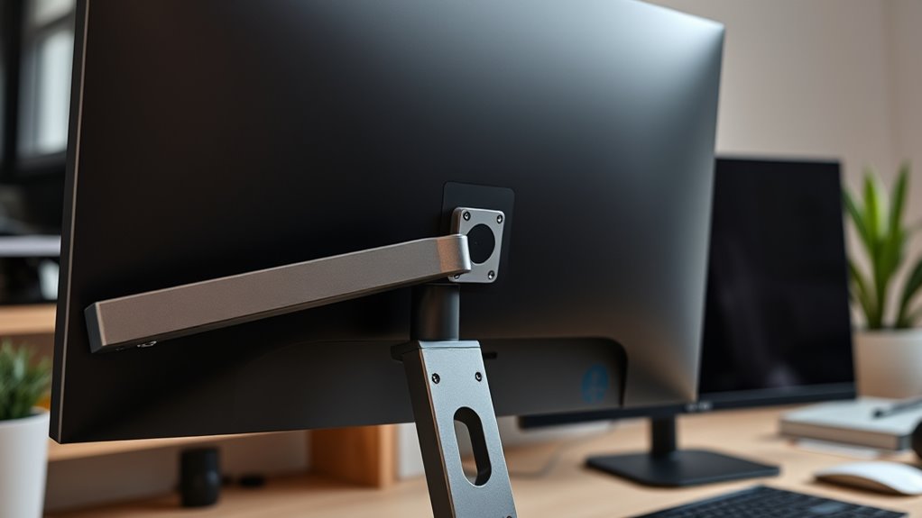 flexible adjustable display mounting
