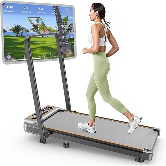 Rayspace 4-in-1 Foldable Treadmill with Incline