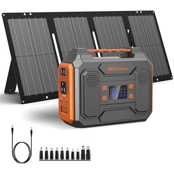 foldable solar power station